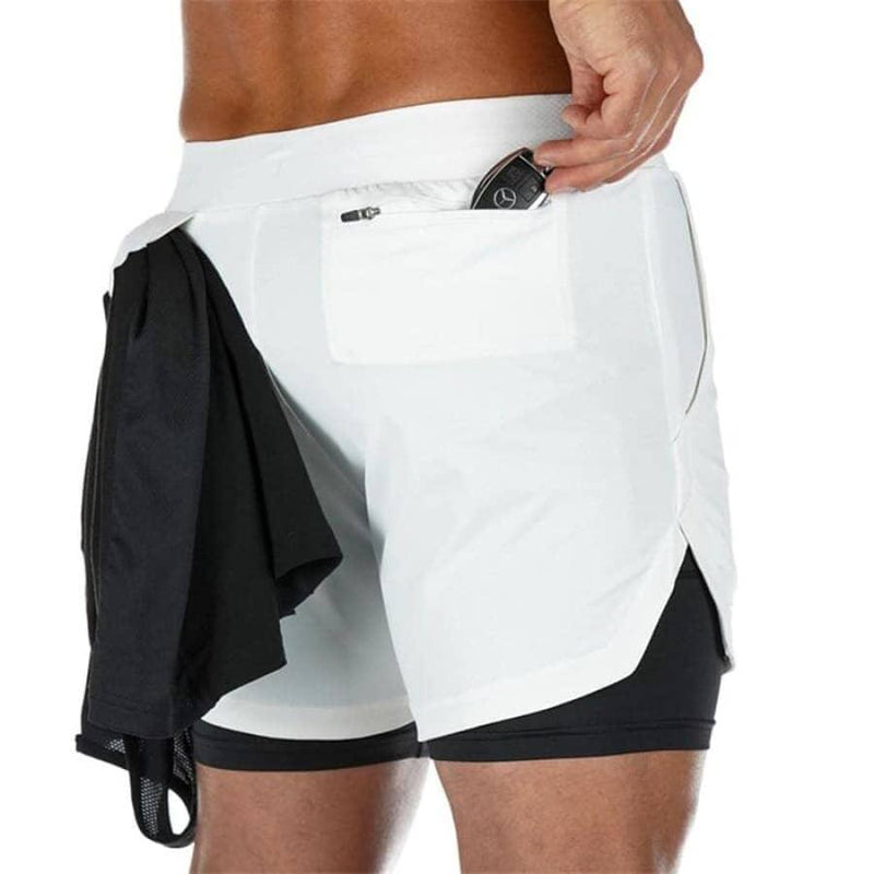 Shorts Para Treino 2 em 1 Esporte Air Effect - Barcelos Descontos