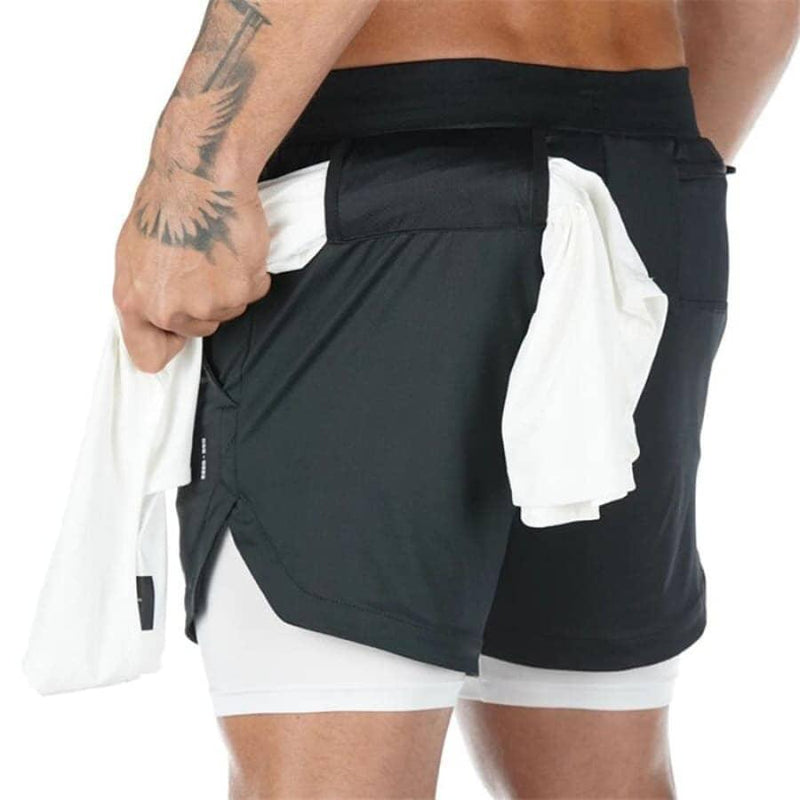 Shorts Para Treino 2 em 1 Esporte Air Effect - Barcelos Descontos